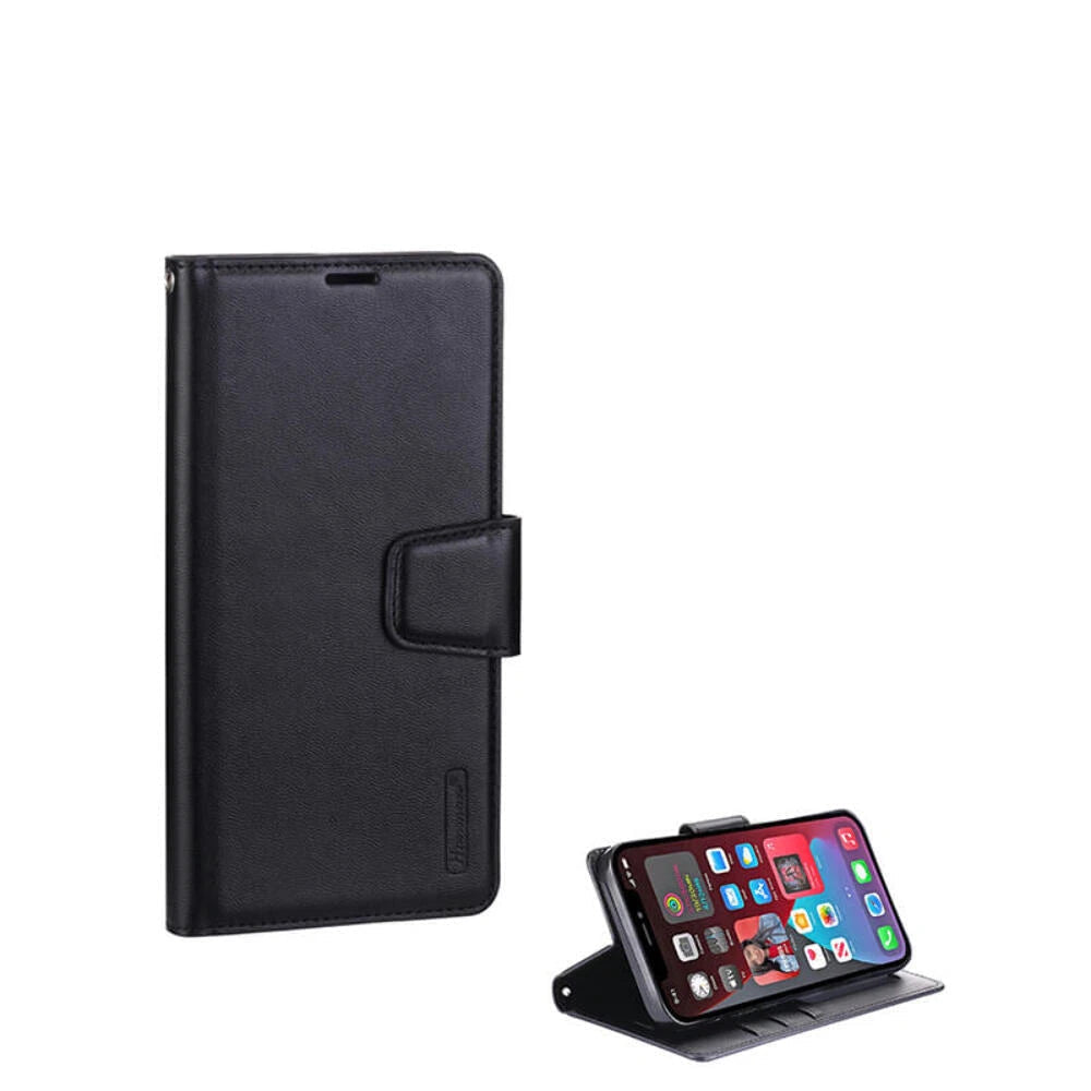 For iPhone 17 Pro Max Wallet Case with Card holder Black + 2 x Screen Protectors