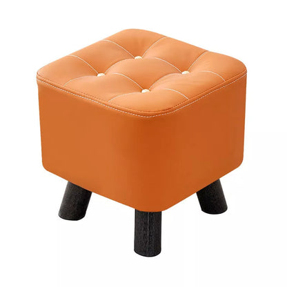Small Stool Household Sofa Stool Shoes Changing Low Seat for Bedroom and Living