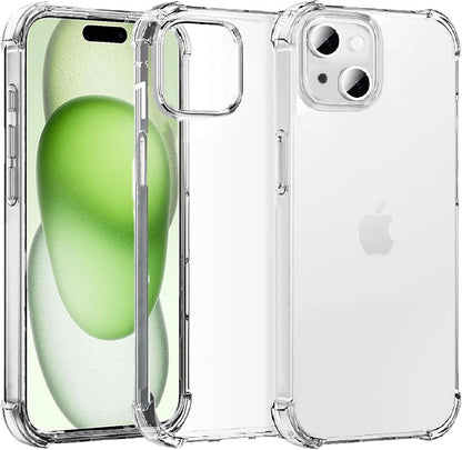 For iPhone 15 Clear Shockproof Cover