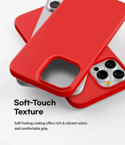 Red Slim Protective TPU Case For iPhone 13 Pro Max