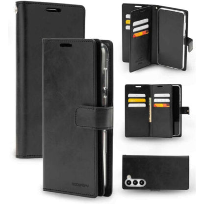 For Samsung Galaxy S25 Double Wallet Leather Flip Case
