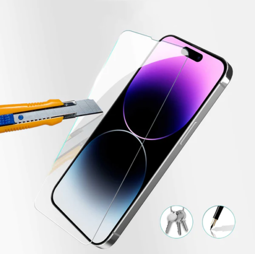 For iPhone 16 15 14 13 12 11 SE Pro Max Plus tempered glass protector