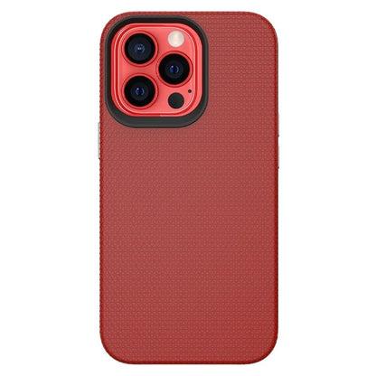 For iPhone 16 Pro Max Shockproof Case Rugged Red Case