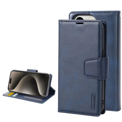For iPhone 14 Pro Wallet Case Navy blue Colour Flip Cover