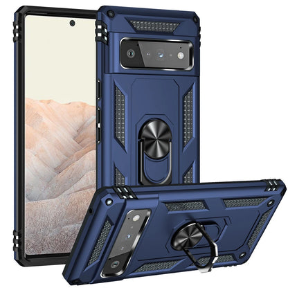 For Google Pixel 7 Pro Heavy Duty Shockproof Case-Blue