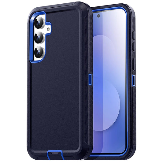For Samsung Galaxy S25 FE Heavy duty  Builder Case Blue Cover