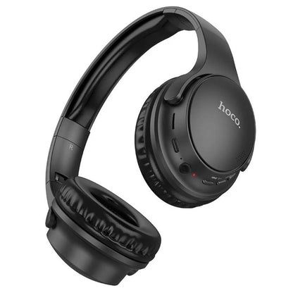 [Gift Under $100] Portable Compact Wireless Bluetooth Headphones - Black