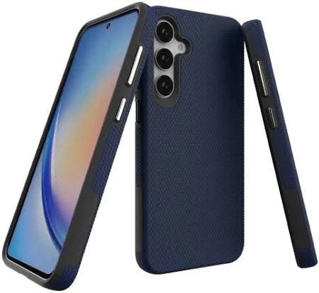 For Samsung Galaxy S21 Shockproof Case Rugged Navy Blue Case